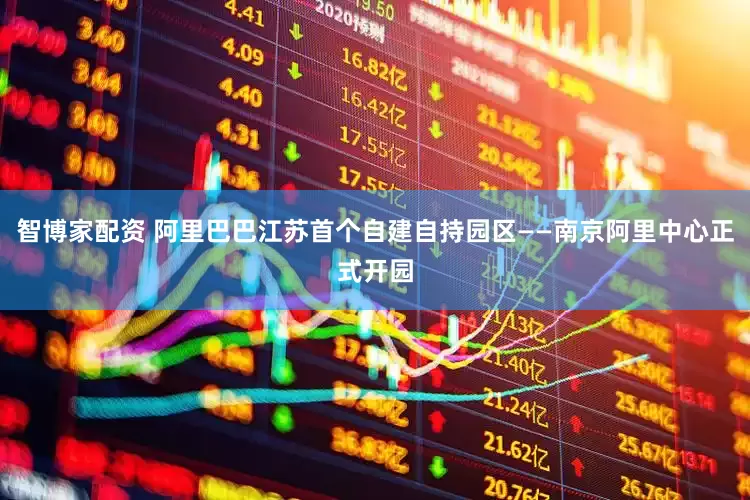智博家配资 阿里巴巴江苏首个自建自持园区——南京阿里中心正式开园